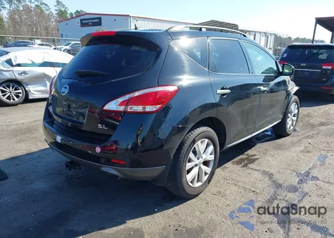2013 Nissan Murano Sl from USA, damaged, VIN JN8AZ1MU7DW202404